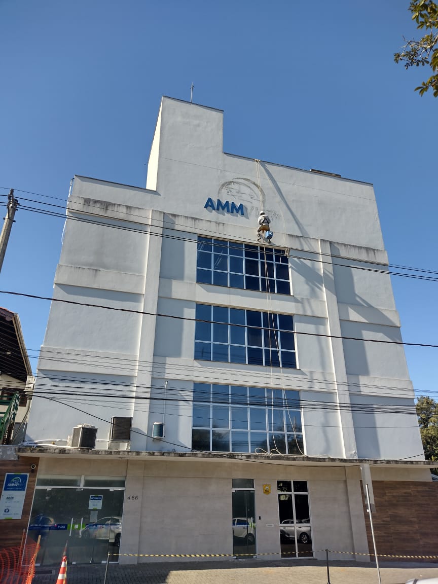 Antes da pintura predial